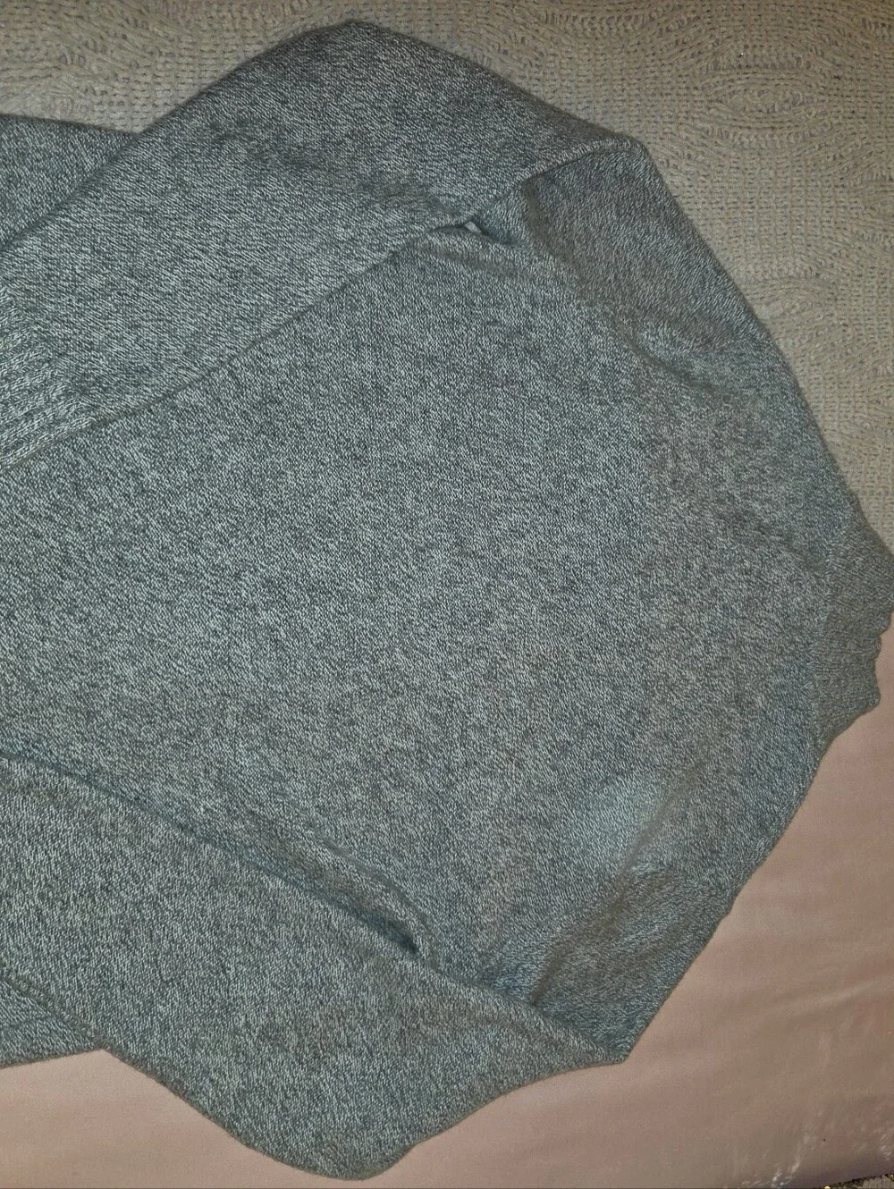 Banana Republic Light Gray Knit Button-Front Jacket